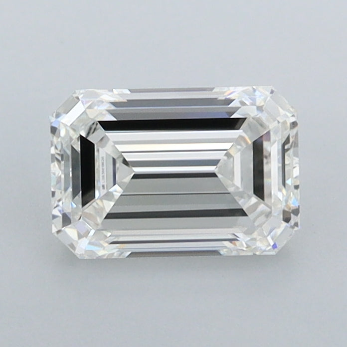 1.07 Carat Emerald Shaped, Ideal Cut, F Color, FL Clarity, IGI Certified Lab Grown Diamond