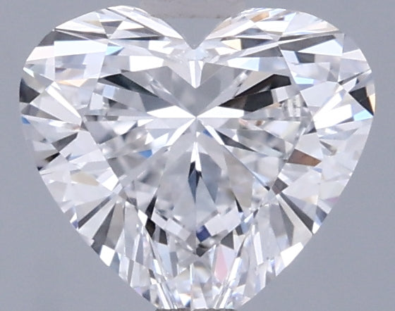 1.04 Carat Heart Shaped, Excellent Cut, D Color, VVS1 Clarity, IGI Certified Lab Grown Diamond
