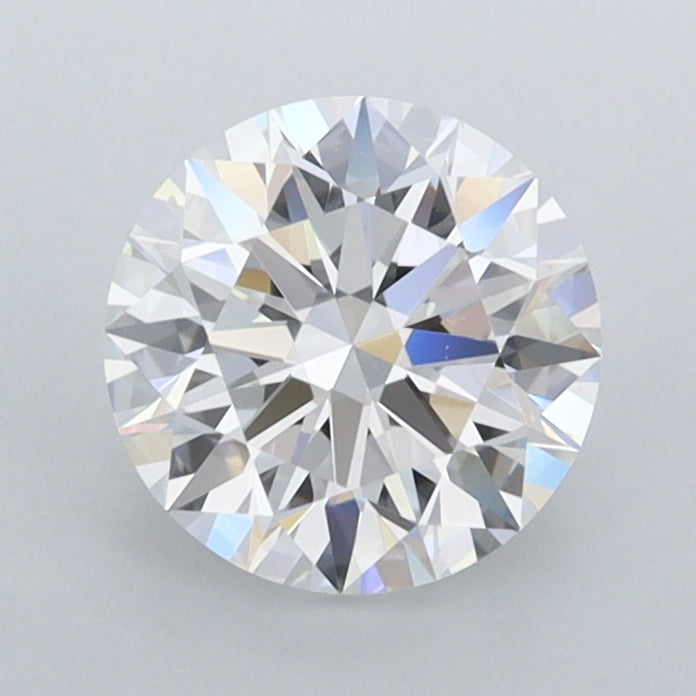 1.31 Carat Round Shaped, Ideal Cut, D Color, FL Clarity, IGI Certified Lab Grown Diamond
