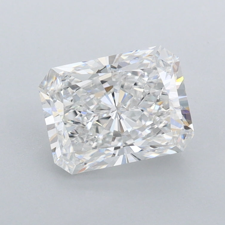1.05 Carat Radiant Shaped, Excellent Cut, D Color, FL Clarity, IGI Certified Lab Grown Diamond