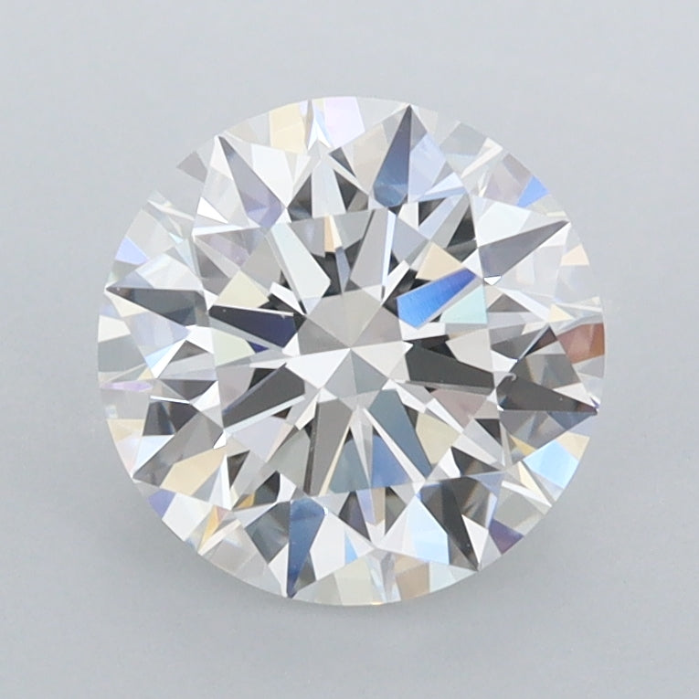 1.80 Carat Round Shaped, Ideal Cut, D Color, FL Clarity, IGI Certified Lab Grown Diamond