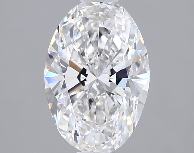 1.00 Carat Oval Shaped, Excellent Cut, E Color, VVS1 Clarity, IGI Certified Lab Grown Diamond