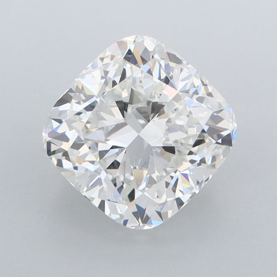 2.73 Carat Cushion Shaped, Ideal Cut, E Color, FL Clarity, IGI Certified Lab Grown Diamond