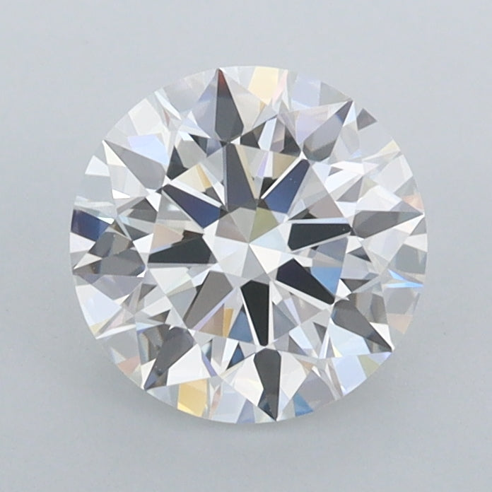 1.35 Carat Round Shaped, Ideal Cut, D Color, FL Clarity, IGI Certified Lab Grown Diamond