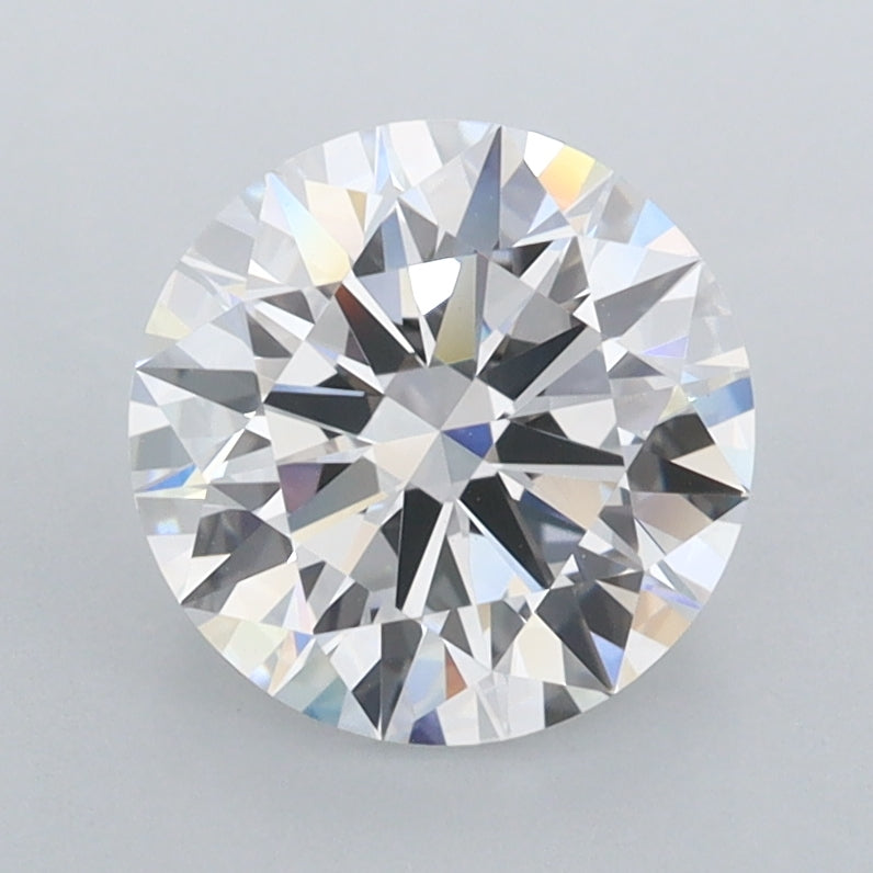 1.90 Carat Round Shaped, Ideal Cut, D Color, FL Clarity, IGI Certified Lab Grown Diamond