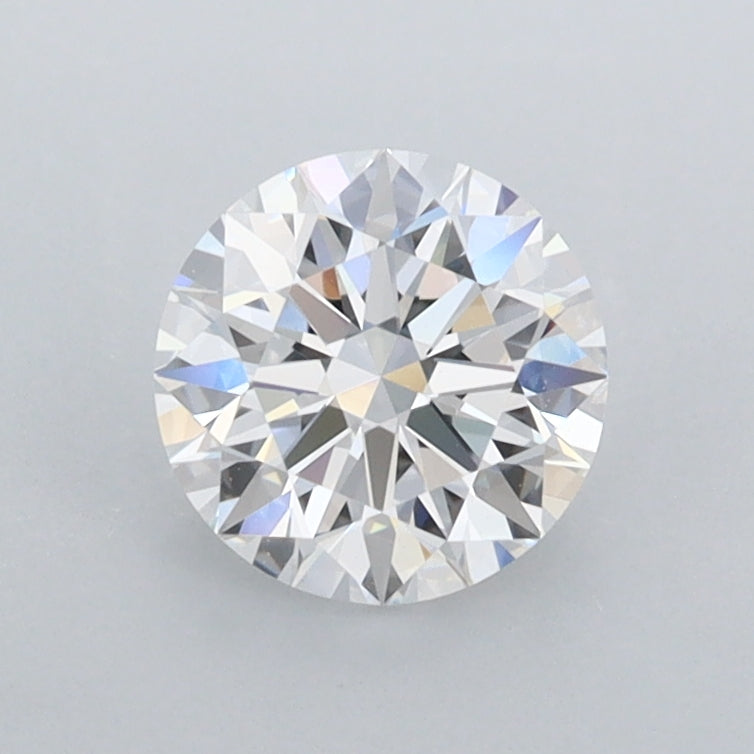 1.00 Carat Round Shaped, Ideal Cut, D Color, FL Clarity, IGI Certified Lab Grown Diamond