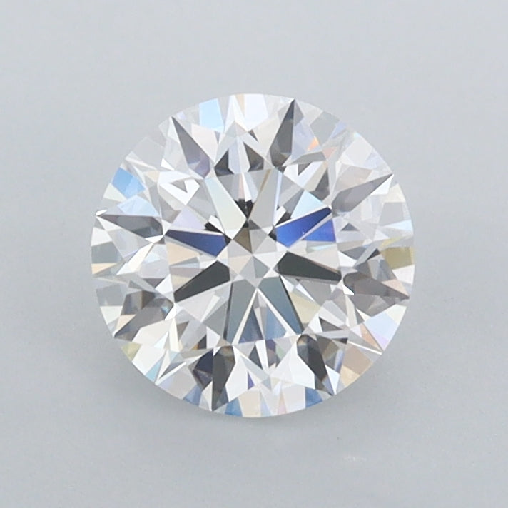 0.99 Carat Round Shaped, Ideal Cut, D Color, FL Clarity, IGI Certified Lab Grown Diamond