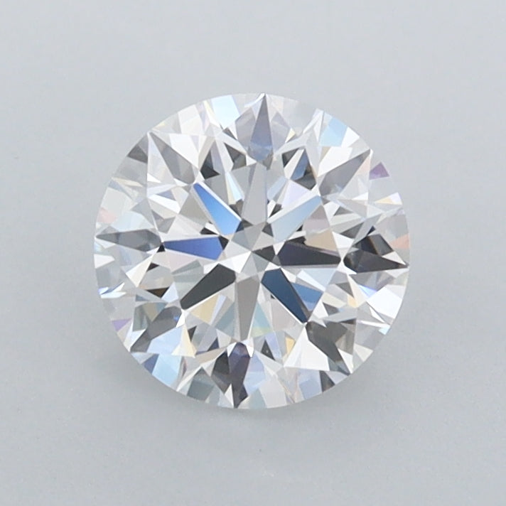 0.94 Carat Round Shaped, Ideal Cut, D Color, FL Clarity, IGI Certified Lab Grown Diamond