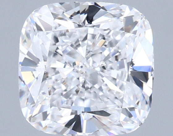 1.25 Carat Cushion Shaped, Ideal Cut, D Color, VVS1 Clarity, IGI Certified Lab Grown Diamond