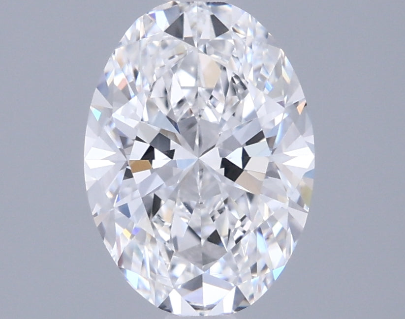 1.35 Carat Oval Shaped, Ideal Cut, D Color, IF Clarity, IGI Certified Lab Grown Diamond