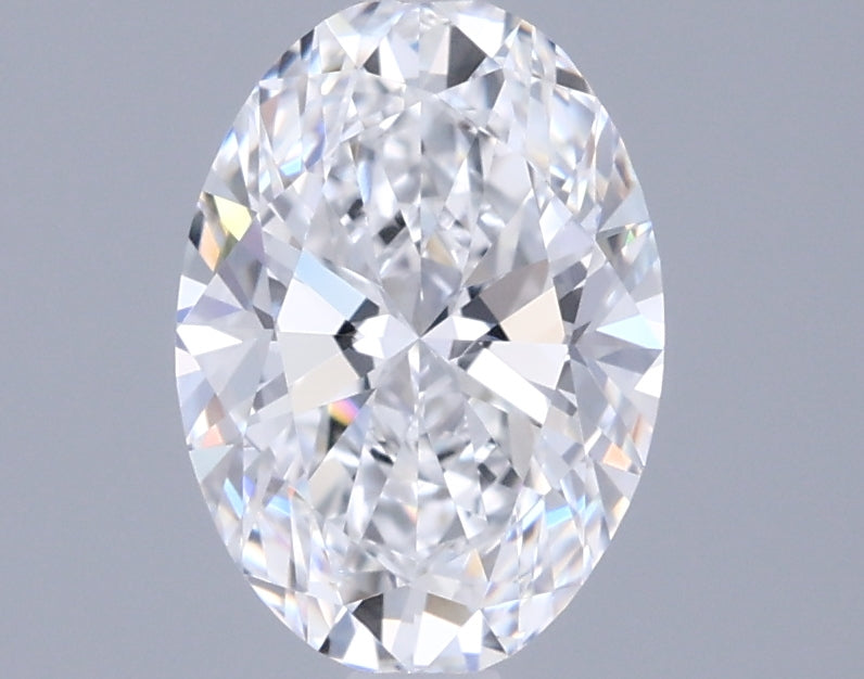 1.29 Carat Oval Shaped, Ideal Cut, D Color, IF Clarity, IGI Certified Lab Grown Diamond