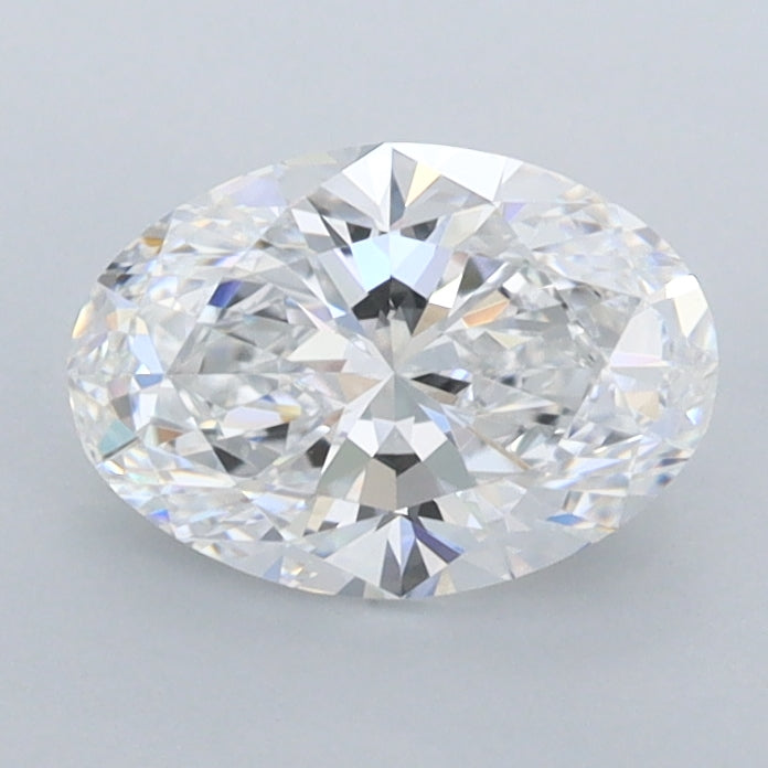 1.11 Carat Oval Shaped, Ideal Cut, D Color, IF Clarity, IGI Certified Lab Grown Diamond