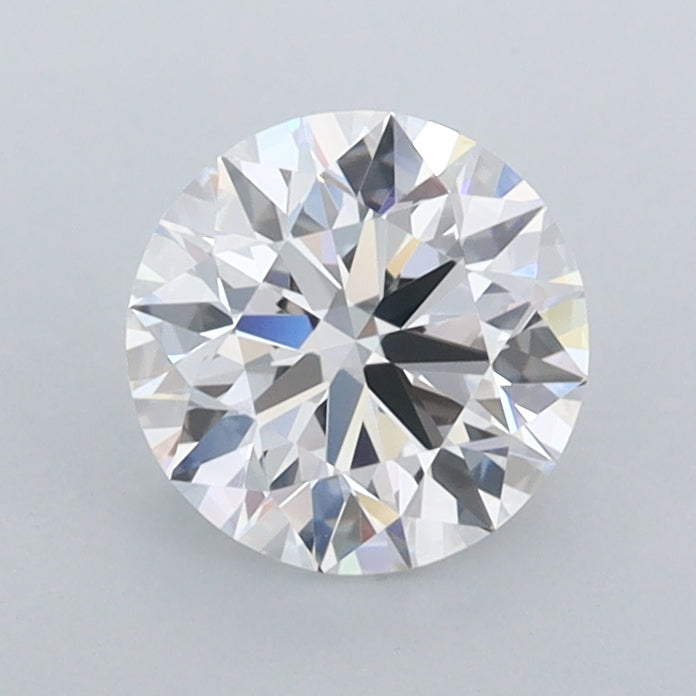 1.07 Carat Round Shaped, Ideal Cut, D Color, FL Clarity, IGI Certified Lab Grown Diamond