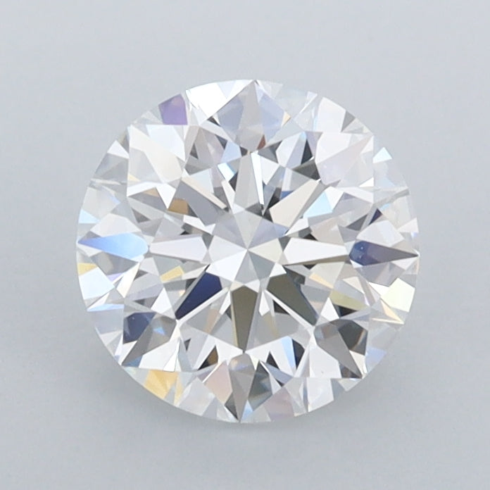 1.24 Carat Round Shaped, Ideal Cut, D Color, FL Clarity, IGI Certified Lab Grown Diamond
