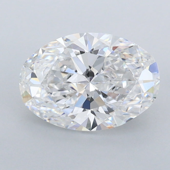 1.04 Carat Oval Shaped, Ideal Cut, D Color, IF Clarity, IGI Certified Lab Grown Diamond