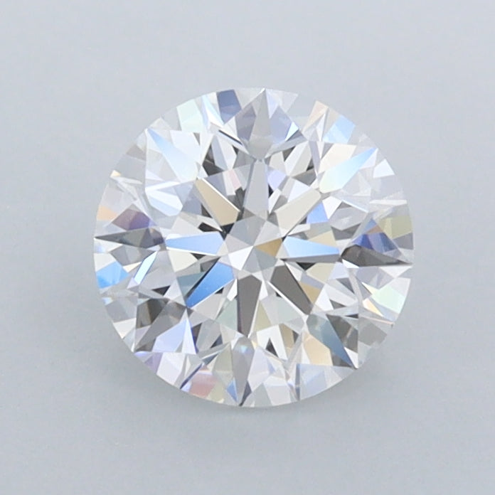 0.96 Carat Round Shaped, Ideal Cut, D Color, FL Clarity, IGI Certified Lab Grown Diamond