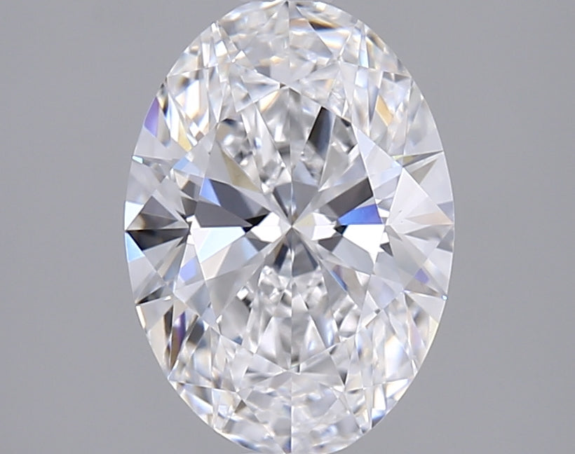 1.51 Carat Oval Shaped, Ideal Cut, D Color, VVS1 Clarity, IGI Certified Lab Grown Diamond