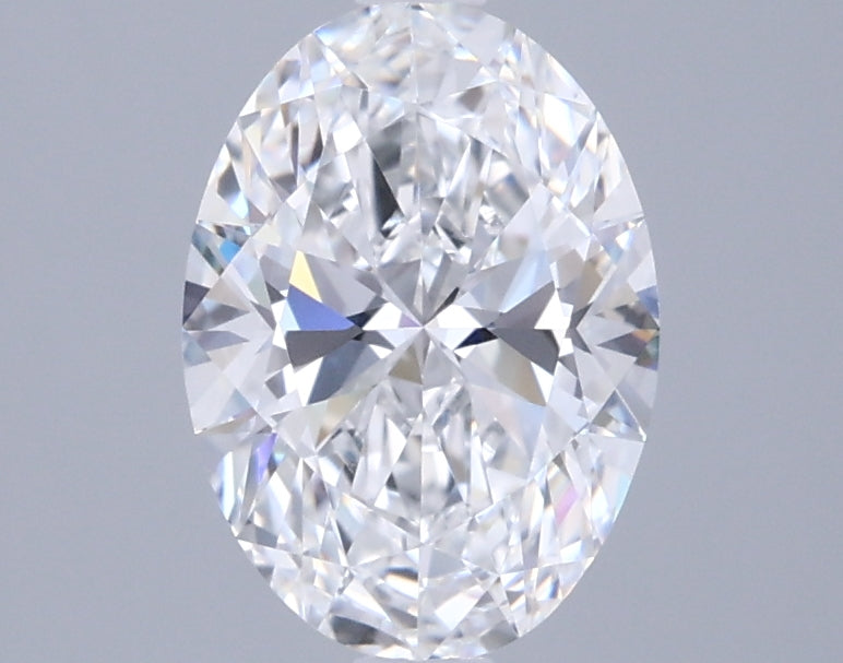 1.40 Carat Oval Shaped, Ideal Cut, D Color, VVS1 Clarity, IGI Certified Lab Grown Diamond