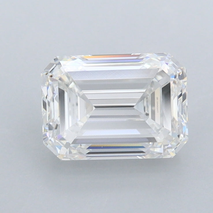1.31 Carat Emerald Shaped, Excellent Cut, E Color, FL Clarity, IGI Certified Lab Grown Diamond