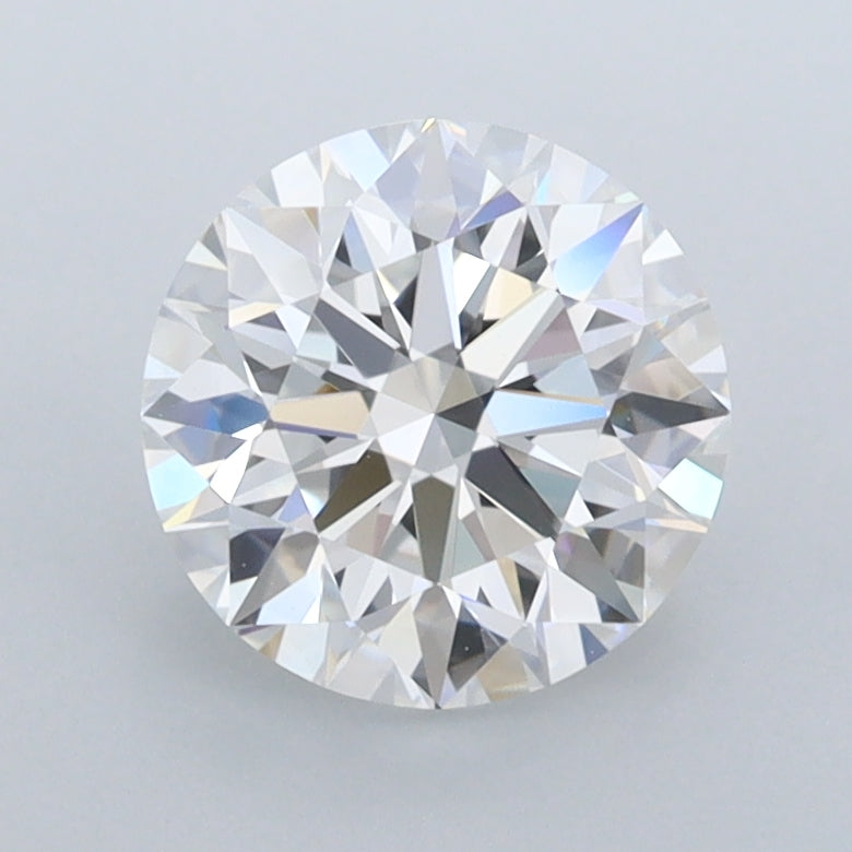 1.68 Carat Round Shaped, Ideal Cut, D Color, FL Clarity, IGI Certified Lab Grown Diamond