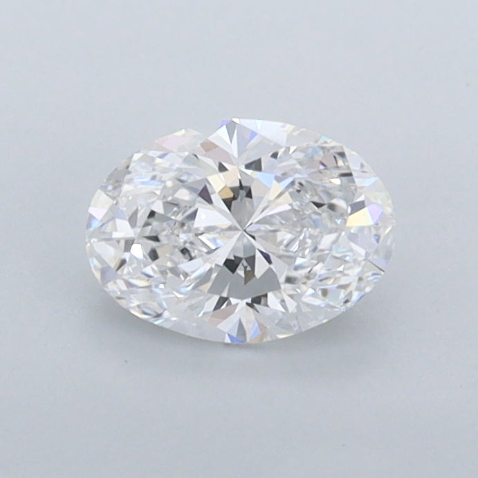 0.54 Carat Oval Shaped, Excellent Cut, D Color, FL Clarity, IGI Certified Lab Grown Diamond