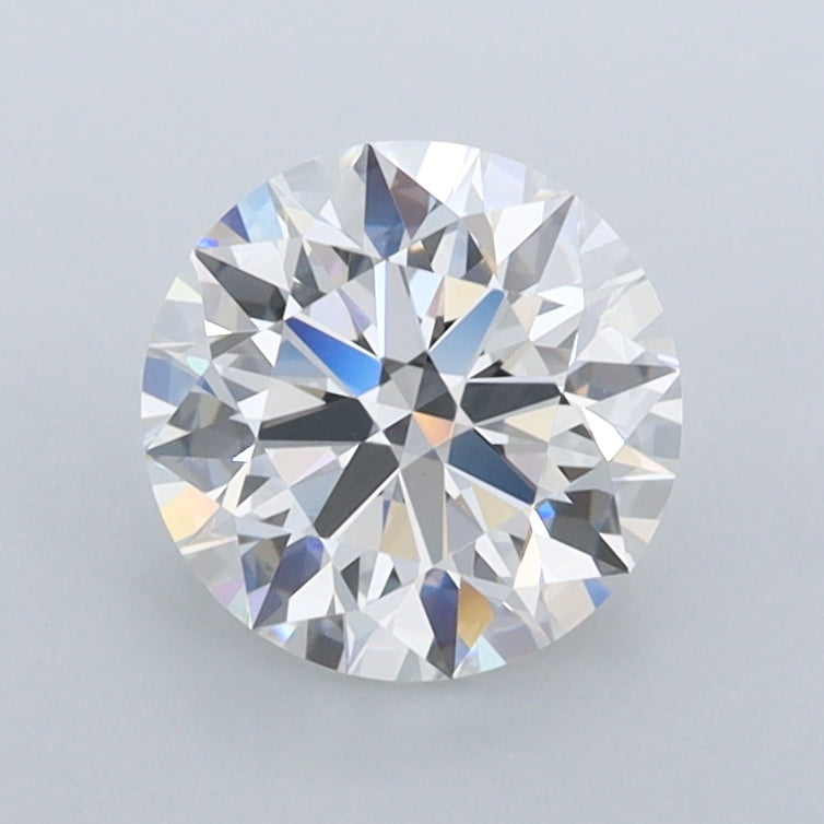 1.29 Carat Round Shaped, Ideal Cut, D Color, FL Clarity, IGI Certified Lab Grown Diamond