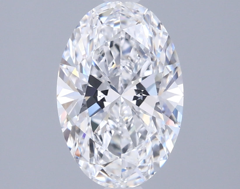 1.45 Carat Oval Shaped, Ideal Cut, D Color, VVS1 Clarity, IGI Certified Lab Grown Diamond