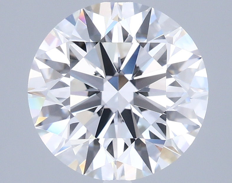 2.43 Carat Round Shaped, Ideal Cut, D Color, VVS1 Clarity, IGI Certified Lab Grown Diamond