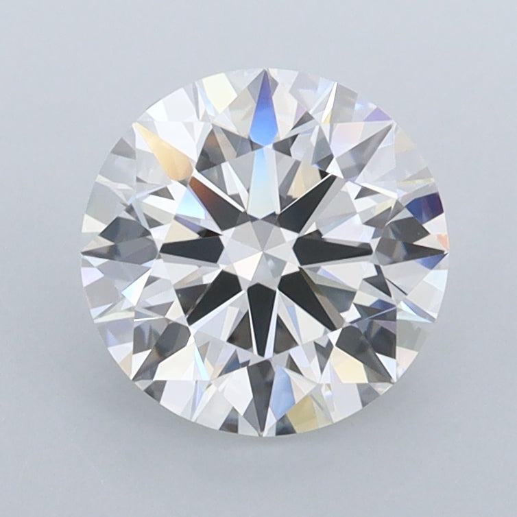 1.60 Carat Round Shaped, Ideal Cut, D Color, FL Clarity, IGI Certified Lab Grown Diamond