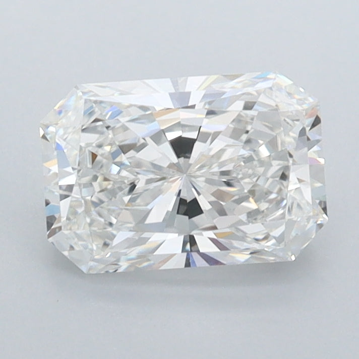 1.26 Carat Radiant Shaped, Ideal Cut, E Color, FL Clarity, IGI Certified Lab Grown Diamond