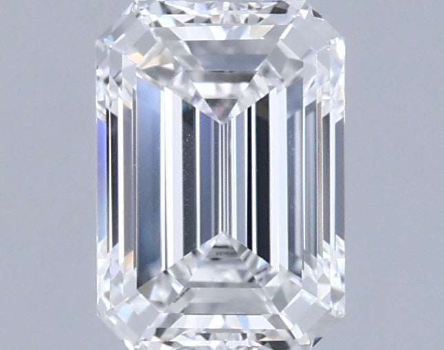 1.03 Carat Emerald Shaped, Ideal Cut, E Color, VVS1 Clarity, IGI Certified Lab Grown Diamond