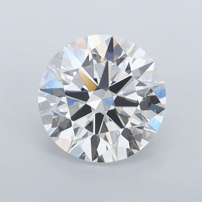 0.88 Carat Round Shaped, Ideal Cut, D Color, FL Clarity, IGI Certified Lab Grown Diamond
