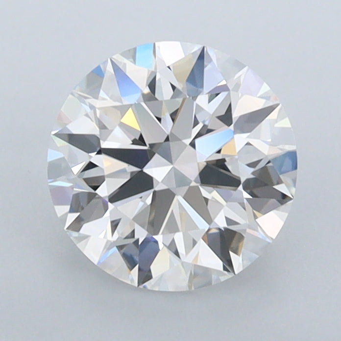 1.38 Carat Round Shaped, Ideal Cut, D Color, FL Clarity, IGI Certified Lab Grown Diamond