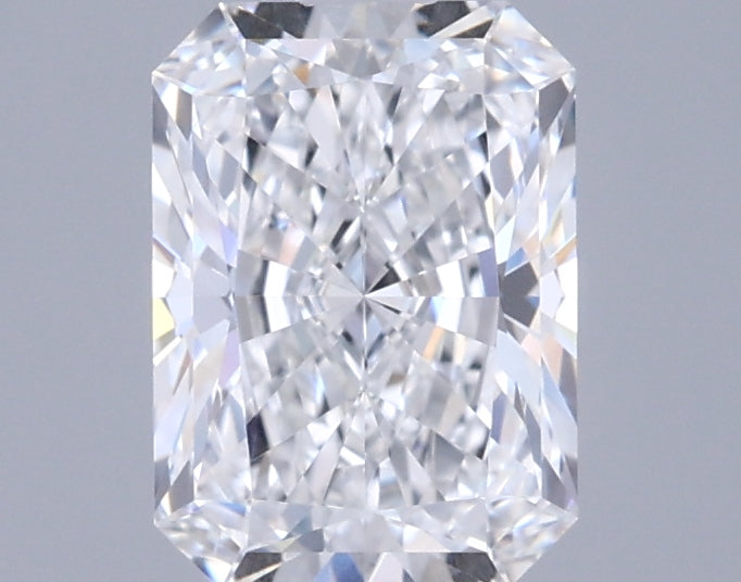 1.50 Carat Radiant Shaped, Ideal Cut, D Color, FL Clarity, IGI Certified Lab Grown Diamond