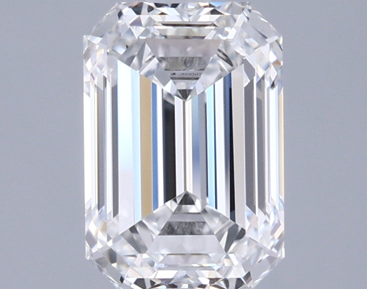 1.86 Carat Emerald Shaped, Ideal Cut, E Color, FL Clarity, IGI Certified Lab Grown Diamond