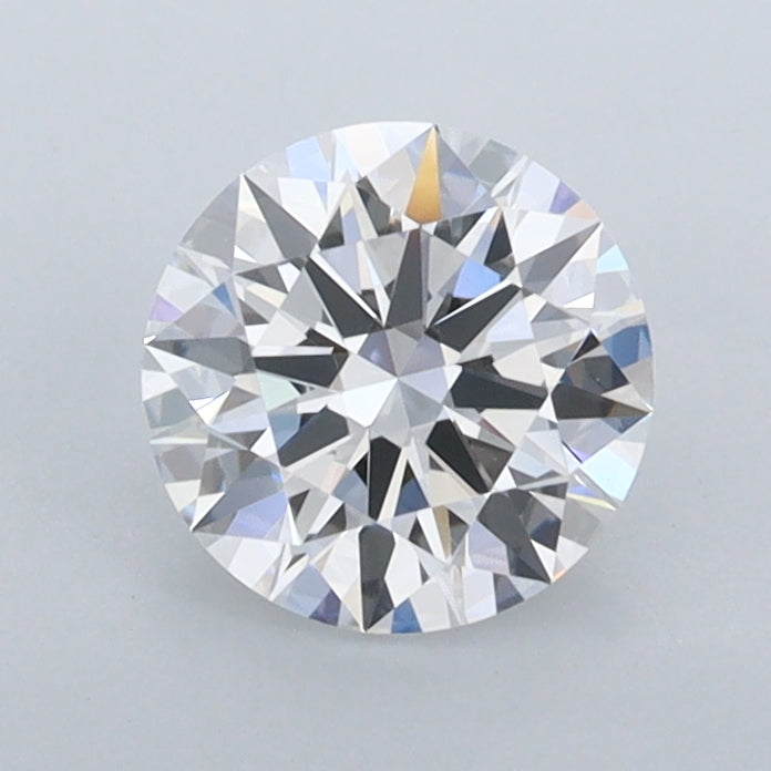 1.00 Carat Round Shaped, Ideal Cut, D Color, FL Clarity, IGI Certified Lab Grown Diamond
