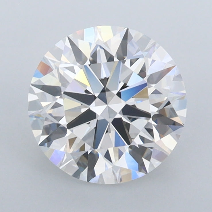 1.79 Carat Round Shaped, Ideal Cut, D Color, FL Clarity, IGI Certified Lab Grown Diamond