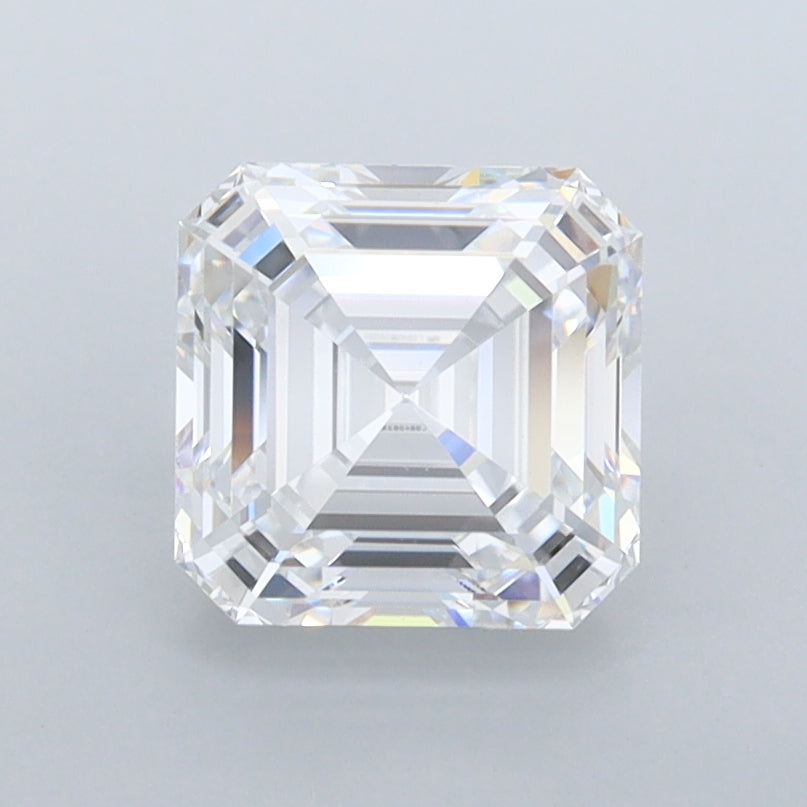 1.65 Carat Asscher Shaped, Ideal Cut, D Color, VVS1 Clarity, IGI Certified Lab Grown Diamond
