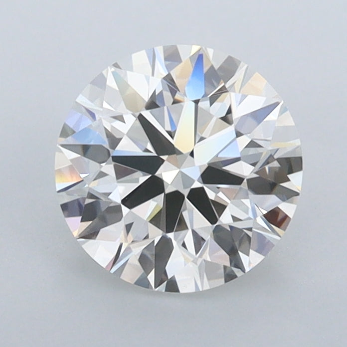 1.28 Carat Round Shaped, Ideal Cut, F Color, FL Clarity, IGI Certified Lab Grown Diamond