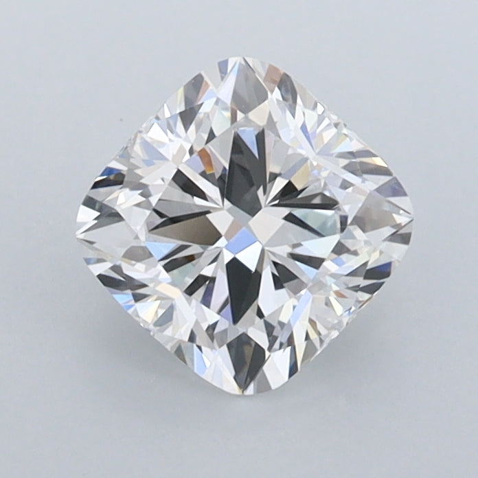 1.04 Carat Cushion Shaped, Ideal Cut, D Color, FL Clarity, IGI Certified Lab Grown Diamond