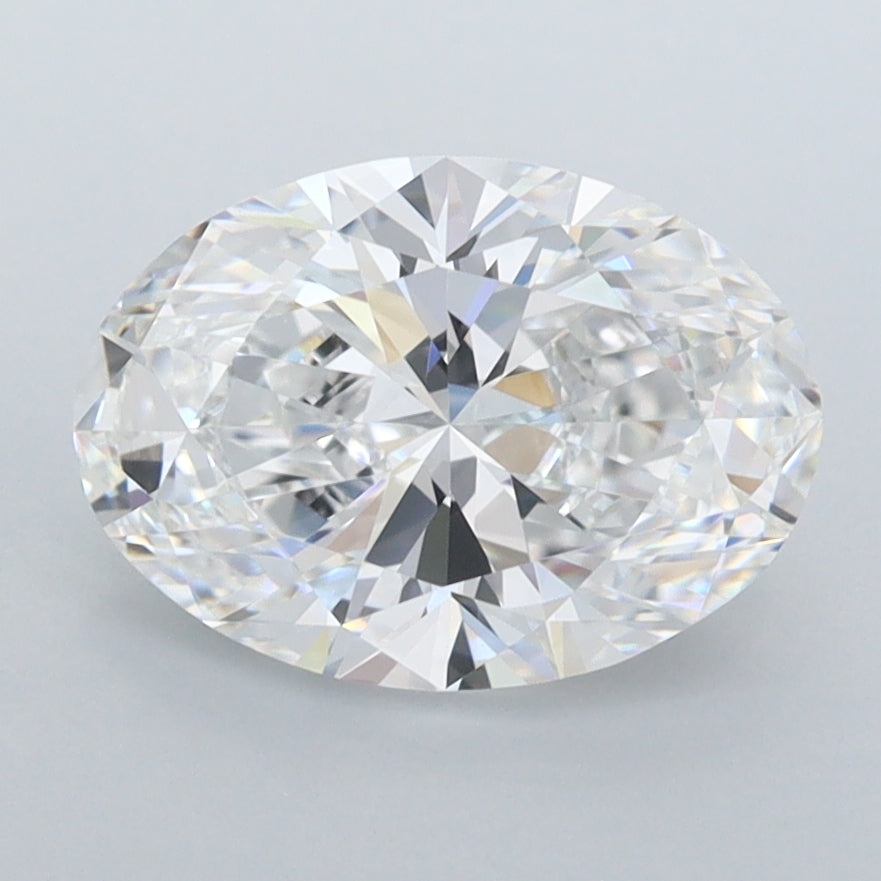 2.36 Carat Oval Shaped, Ideal Cut, D Color, IF Clarity, IGI Certified Lab Grown Diamond