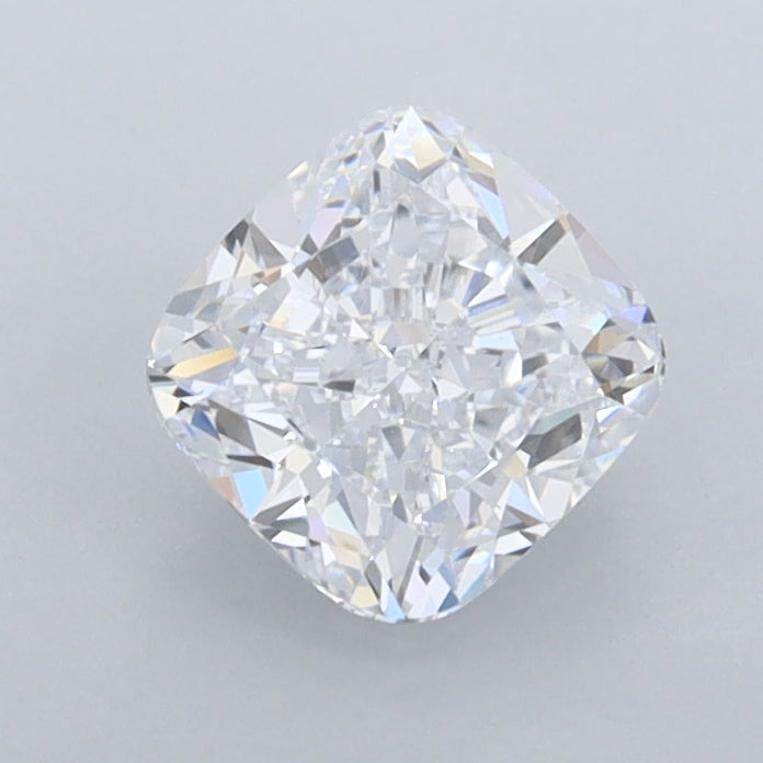 1.06 Carat Cushion Shaped, Ideal Cut, D Color, IF Clarity, IGI Certified Lab Grown Diamond