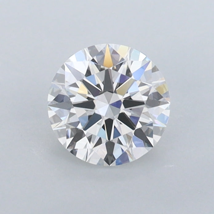 0.64 Carat Round Shaped, Ideal Cut, D Color, FL Clarity, IGI Certified Lab Grown Diamond