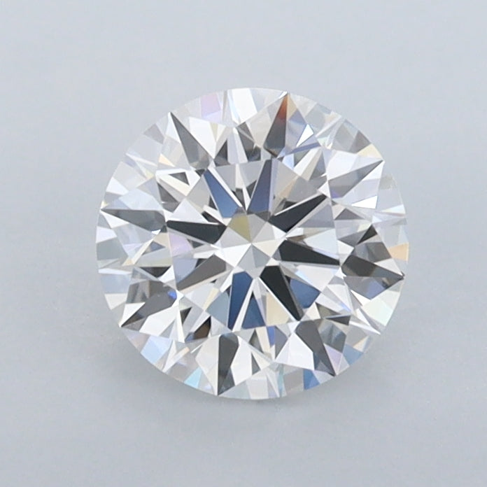 0.92 Carat Round Shaped, Ideal Cut, D Color, FL Clarity, IGI Certified Lab Grown Diamond