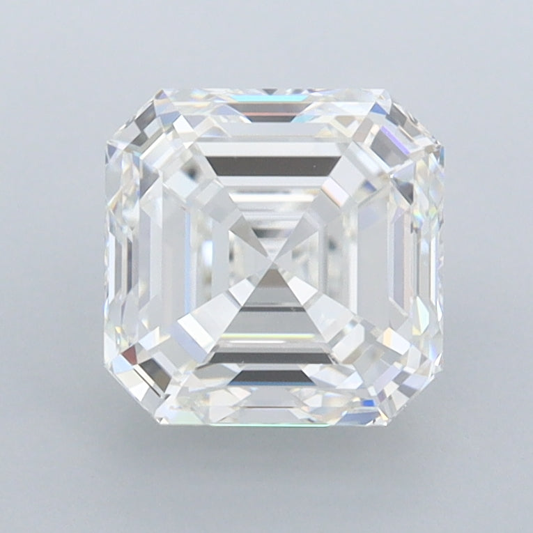 1.93 Carat Asscher Shaped, Ideal Cut, E Color, VVS1 Clarity, IGI Certified Lab Grown Diamond