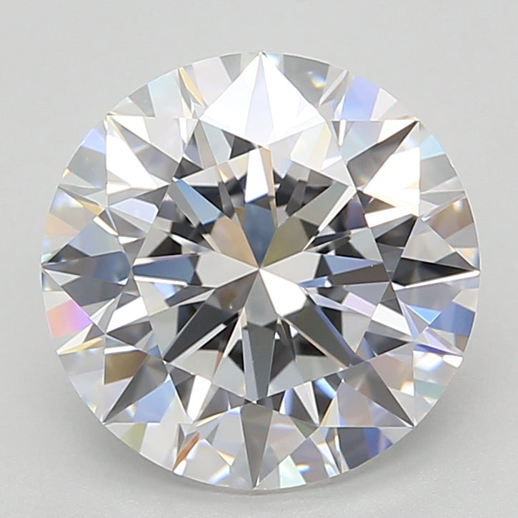 3.53 Carat Round Shaped, Ideal Cut, D Color, VVS1 Clarity, IGI Certified Lab Grown Diamond