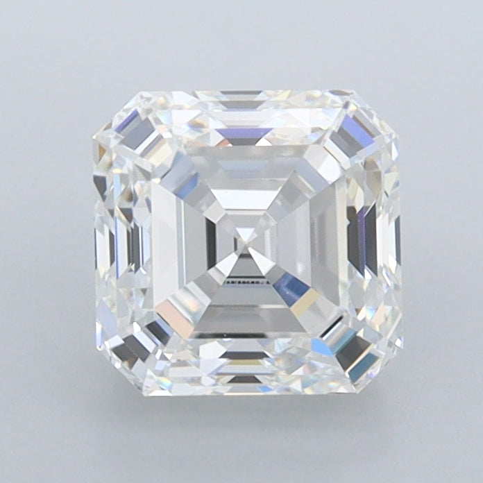 1.51 Carat Asscher Shaped, Excellent Cut, D Color, FL Clarity, IGI Certified Lab Grown Diamond