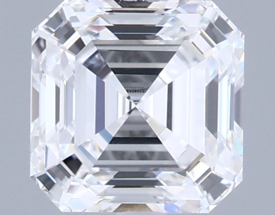 1.01 Carat Asscher Shaped, Ideal Cut, D Color, VVS1 Clarity, IGI Certified Lab Grown Diamond