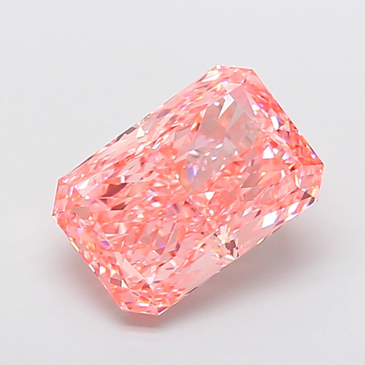 7.18 Carat Radiant Shaped, Ideal Cut, VVS2 Clarity, IGI Certified Lab Grown Diamond