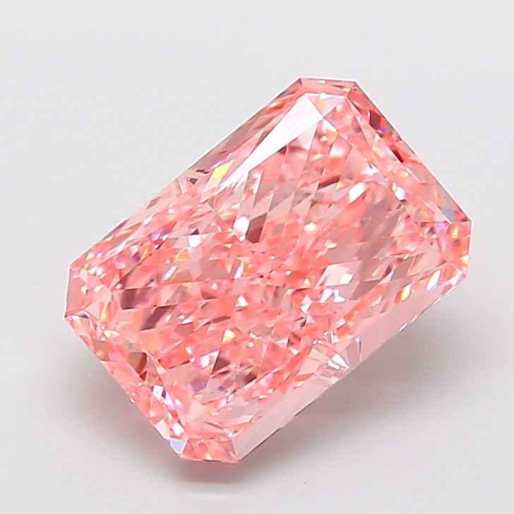 5.21 Carat Radiant Shaped, Ideal Cut, VVS2 Clarity, IGI Certified Lab Grown Diamond